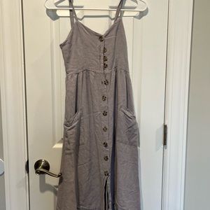 Long Gray Dress